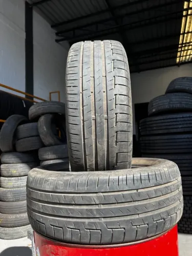 Pneus 205/55R16 Continental PremiumContact Meia Vida- R$ 500.00 O Par