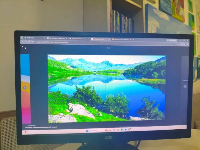 Monitor AOC 24" Full HD LED HDMI/VGA - M2470SWH2