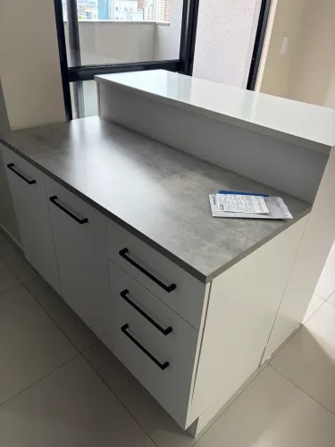 Ilha de cozinha (2 peças): 8 meses de uso
