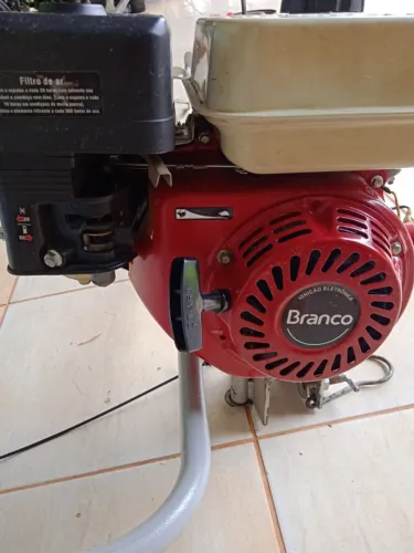Rabeta Horizontal Girafer 1,4mts Motor a Gasolina Branco