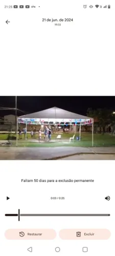 Vende-se um toldo medindo 7x5