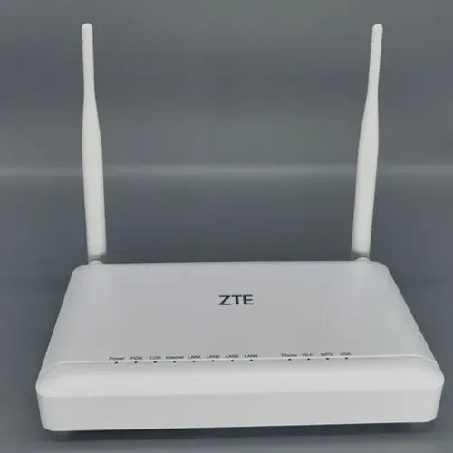 ZTE GPON ONT 4P USB LATERAL ZXHN F670L  VER:9.0 