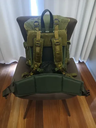 Mochila Militar Americana Original Média Capacidade Modificada Operacionalmente 