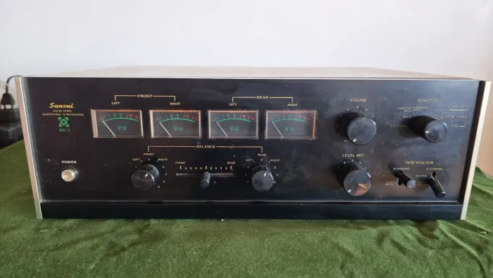 Sintetizador Pré-amplificador Quadrafônico Sansui Qs-1 Raro