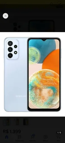 Samsung Galaxy A23 5g Dual Sim 128gb 4gb Ram Cor Azul