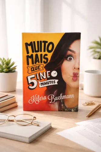 Livro: Muito Mais Que 5 Minutos - Kéfera Buchmann