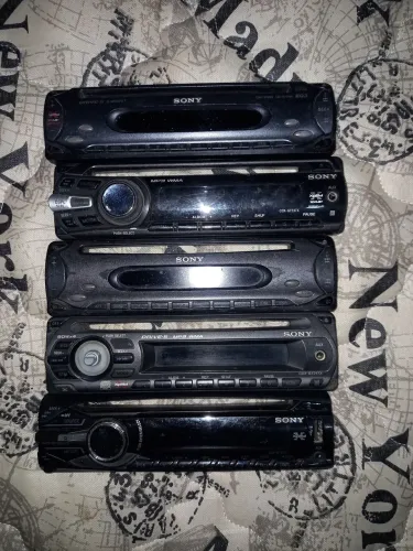 Lote frente linha Sony automotivo usado
