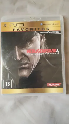 Metal gear 4 ps3
