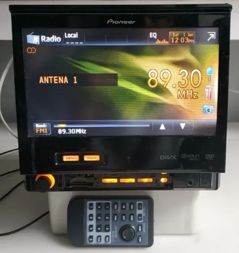 DVD AUTOMOTIVO RETRATIL PIONEER AVH-5480DVD