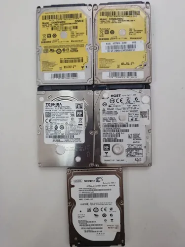 5 HDs 500 GB notebook 2.5