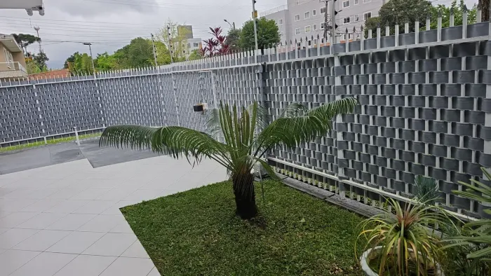 Fechamento de Grade e Portão em Polipropileno cinza