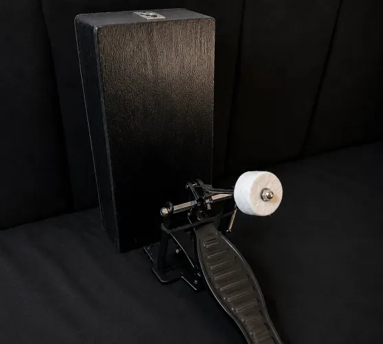 Stompbox Cajon de Pé com Pedal