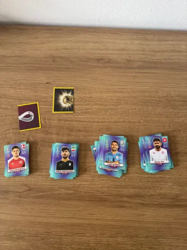 Lote figurinhas Copa do Mundo 2022