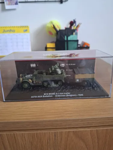 Miniatura M16 MGMC 1:72 Antiaéreo Militar