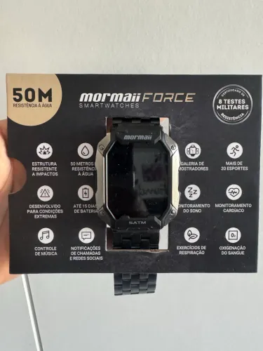 Smartwatch Mormaii Force Original - Novo Sem Uso