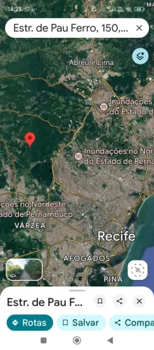 Vendemos um terreno com 22 hect.em Guabiraba-Recife, R$:5 milhões.