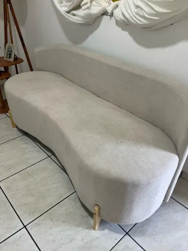 Sofa e poltrona orgânico