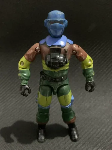 Boneco coleção comandos em ação Gijoe Bombeiro anos 80