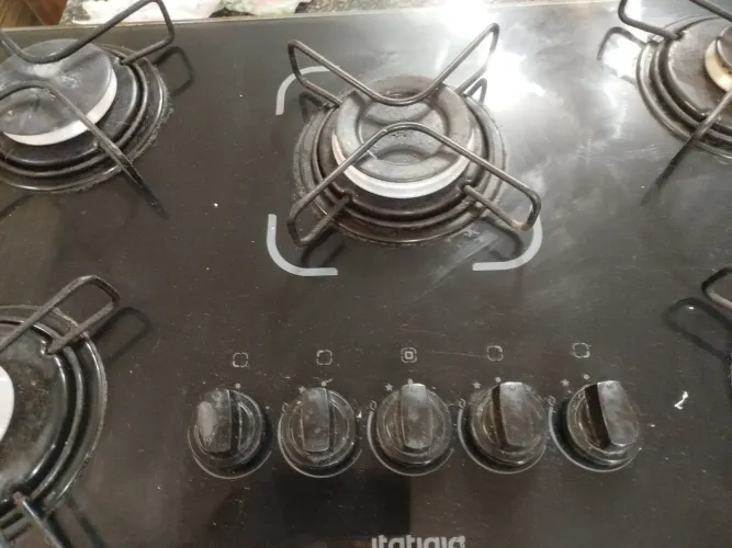 Fogão Cooktop Itatiaia 5 bocas, preto