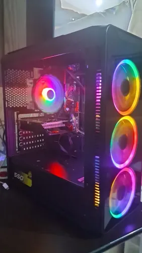 CPU Gamer pc Gamer com monitor 