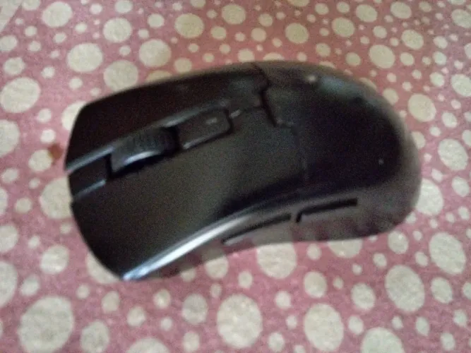 mouse gamer sem fio delux m900 pro