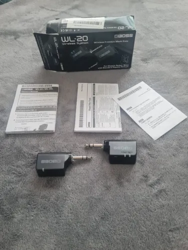 Sistema de Transmissão sem fio profissional Boss WL 20
