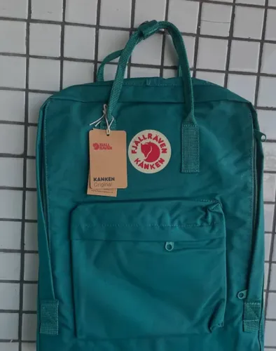 mochila verde