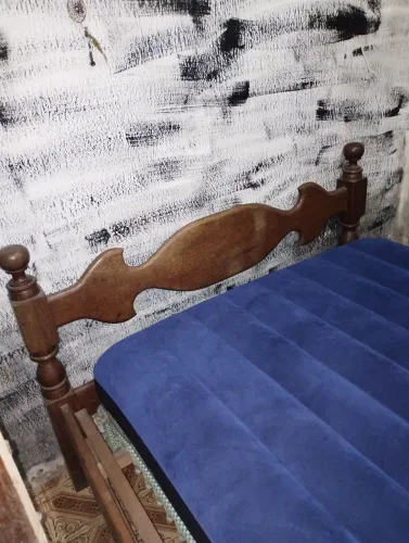 Cama de Casal Madeira Antiga