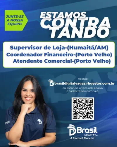 SUPERVISOR DE LOJA (CLT) ? Humaitá/AM