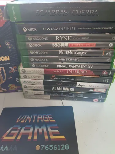 Lote jogos xbox