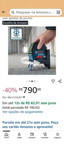 Nível a laser Bosch GCL2-15G