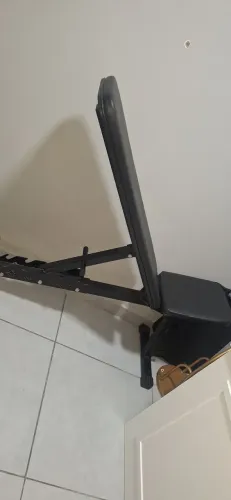 Banco Regulável para exercícios físicos. 