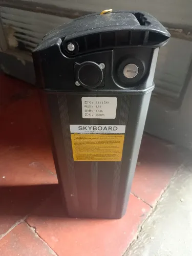 Bateria de bicicleta elétrica dobrável