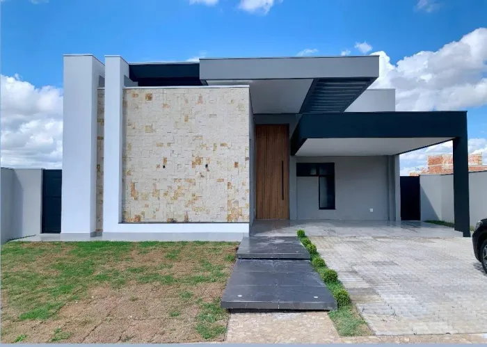 Casa terrea contemporanea no Alphaville | Imobiliária Rosa e Rangel