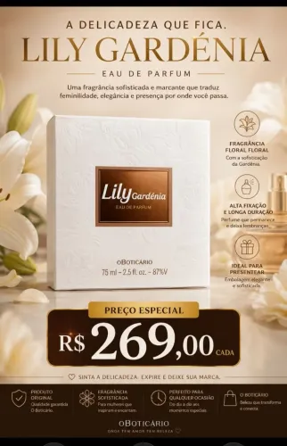 Vendo Lily Gardenia