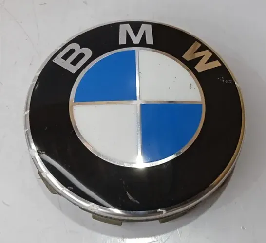 Calota Centro Roda 68mm Bmw 320i 118i 328i 2006 - 2012 Preto