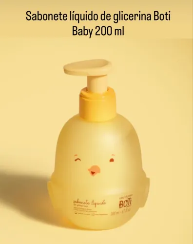 Sabonete líquido de glicerina Boti Baby 200 ml