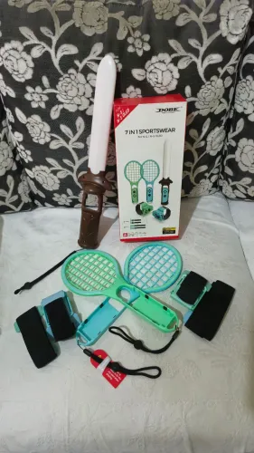 Kit Sportswear 7 em 1 Dobe para Nintendo Switch / OLED - Completo