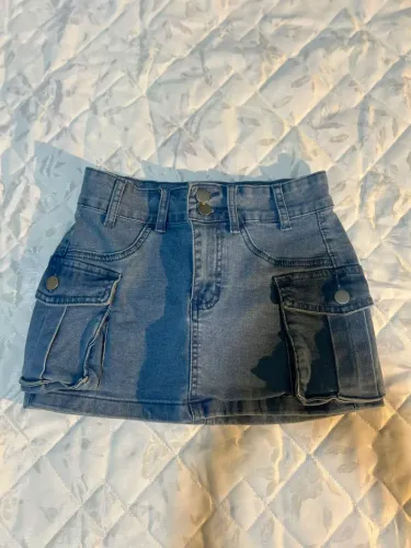 Saia jeans