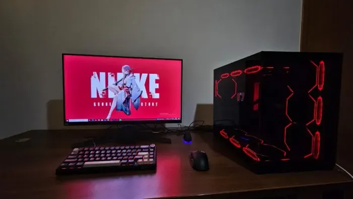 PC Gamer Ryzen 7 5700X + RX 7600 | Setup Completo + Monitor LG UltraGear 27?