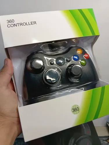 Controle Xbox 360 com fio - FRETE GRÁTIS
