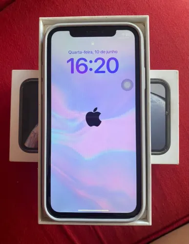 iPhone XR 128GB Preto | Face ID OK | Bateria 100%