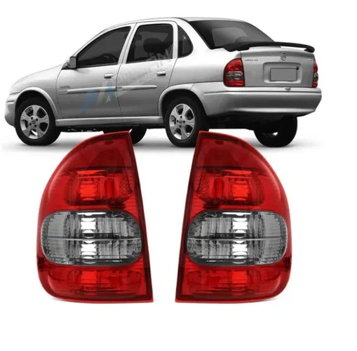 Lanterna Traseira Corsa classic cristal f vbfc