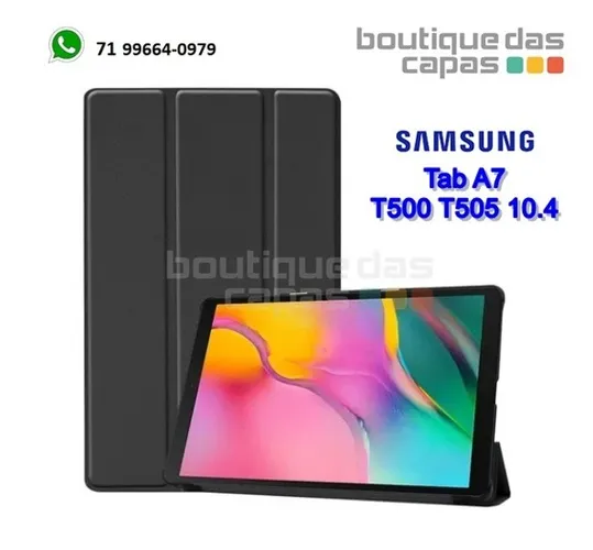 Smart case capa h maston samsung Tab a7 t500 t505 10.4