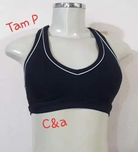 Top em malha tam P da Ace C&a bem novo com bojo