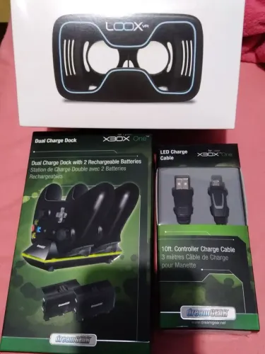 Carregador de controle Xbox One+cabo