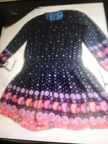 Vestido Curto manga longa Yessica City n40