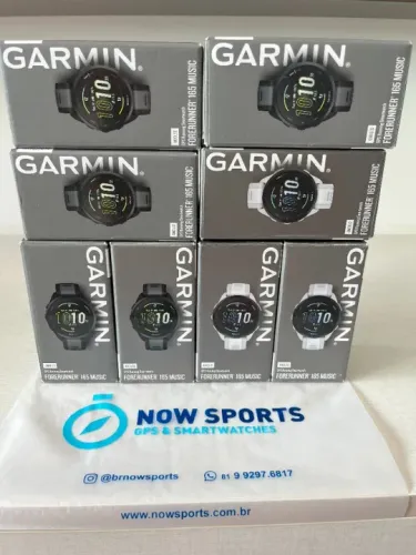 Garmin Forerunner 165 Music Amoled - Lacrado - Garantia 1 Ano