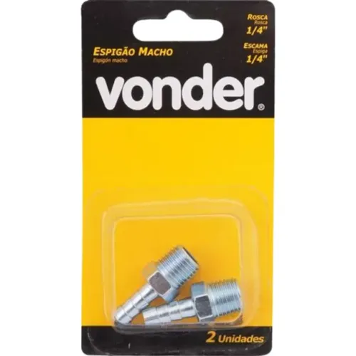 Espigão macho vonder 1/4"