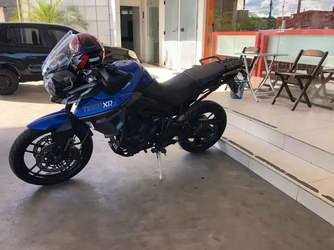 Tiger 800 xrs 2016 com passagem por leilão não aceito troca só venda